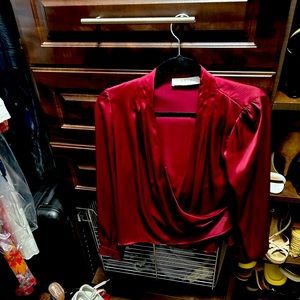 ASTR wrap blouse